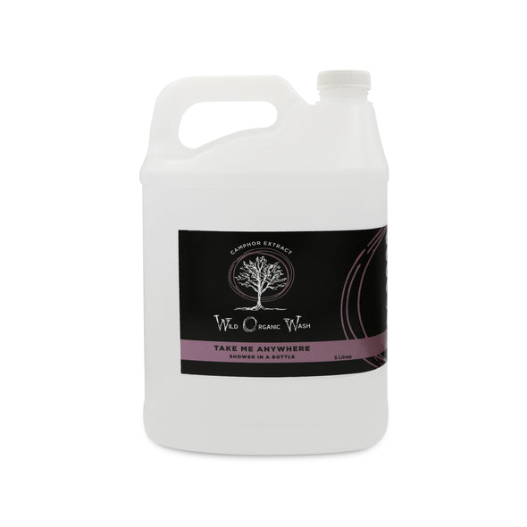 Wild Organic Wash Take Me Anywhere - Shower in a bottle 5 litre refill